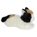 Boony natural decorations kat pluche liggend lapjes 30 cm