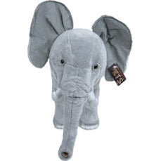Boony Natural Decoration olifant pluche staand, 75 cm.