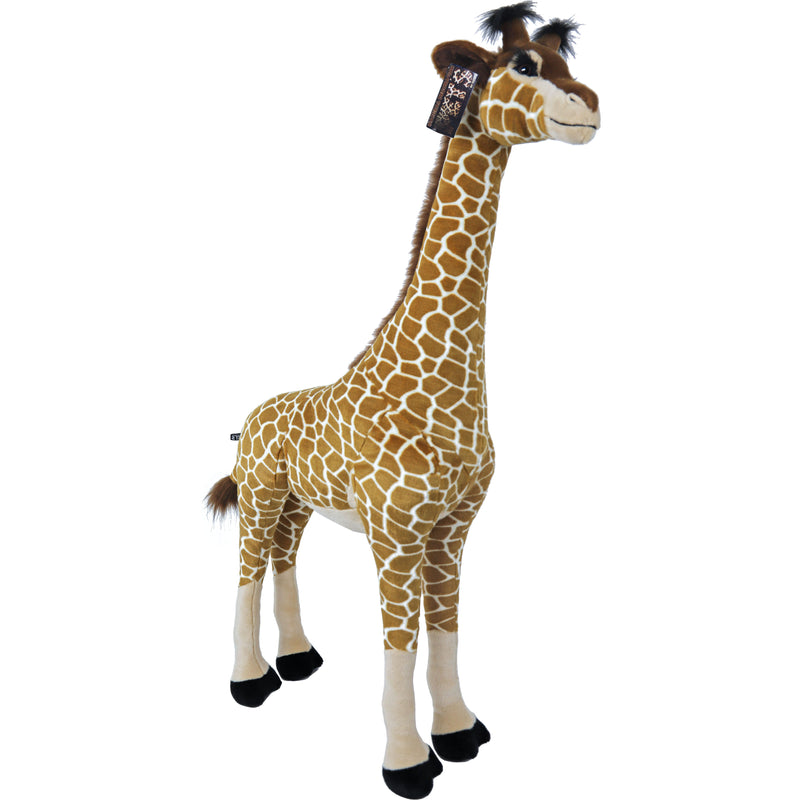 Boony Natural Decoration giraffe pluche staand, 125 cm.