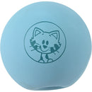 Hondenspeelgoed Speeltjes Woezel en Pip Latex woezel latex bal roze-blauw  8 cm met piep geluid