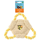 Hondenspeelgoed Speeltjes Woezel en Pip frisbee floss Woezel geel +piep 20 cm