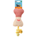 Hondenspeelgoed Speeltjes Woezel en Pip Snackbot + Piep roze/beige 20 cm