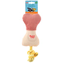 Hondenspeelgoed Speeltjes Woezel en Pip Snackbot + Piep Roze/Beige 30 cm