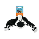 Hondenspeelgoed Speeltjes Woezel en Pip  Pluche Touwskelet 23 cm