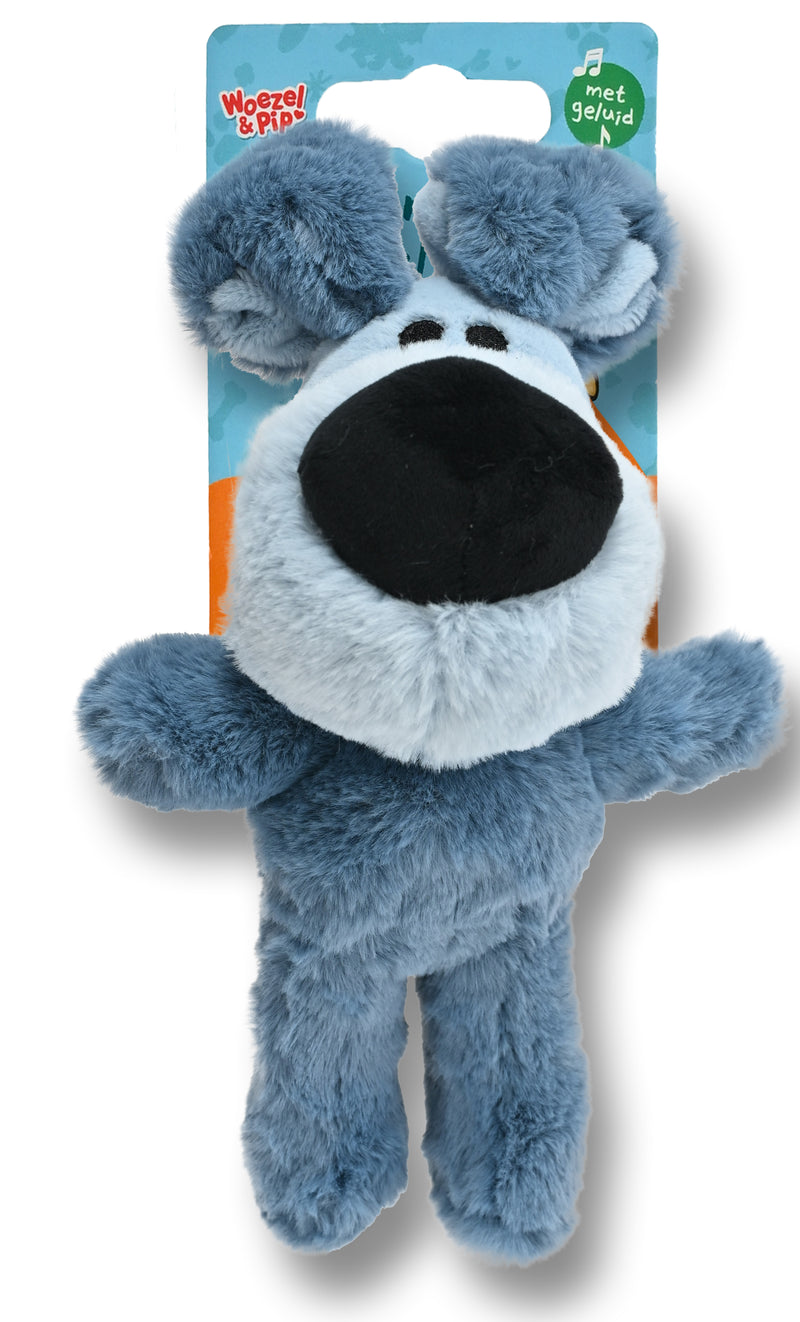 Hondenspeelgoed Speeltjes Woezel en Pip  Pluche +Touwskelet 23/32 cm