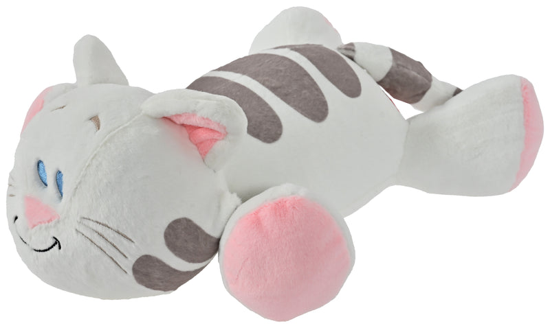 Hondenspeelgoed Speeltjes Woezel en Pip Buurpoes Pluche Liggend + Piep  40 cm