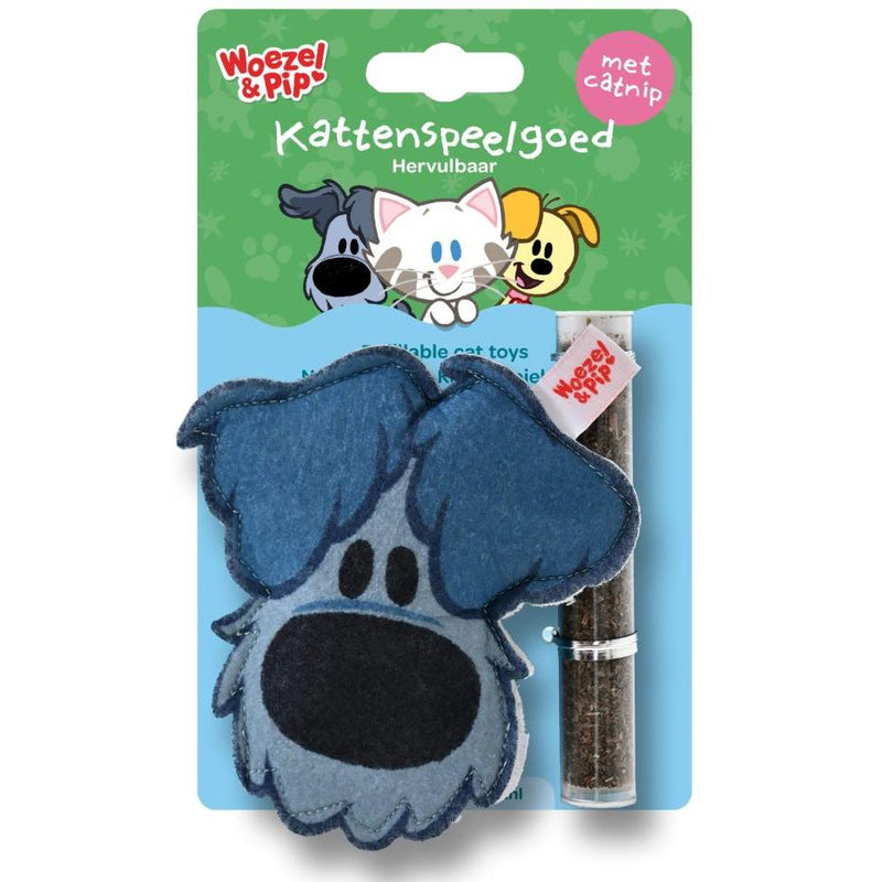 Kattenspeelgoed speeltjes Woezel en Pip pip  + Catnip Vulbaar