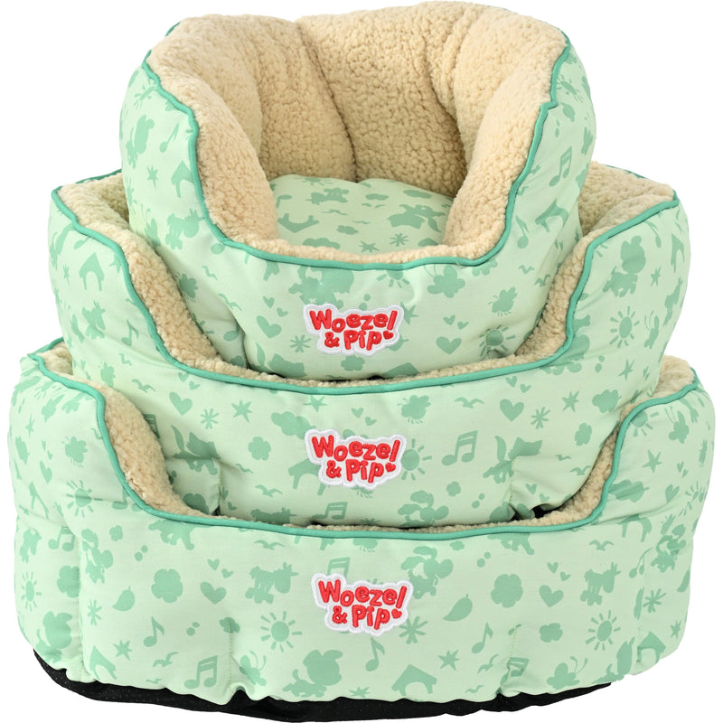 Honden/kattenmanden Woezel en Pip slaapmanden Groen