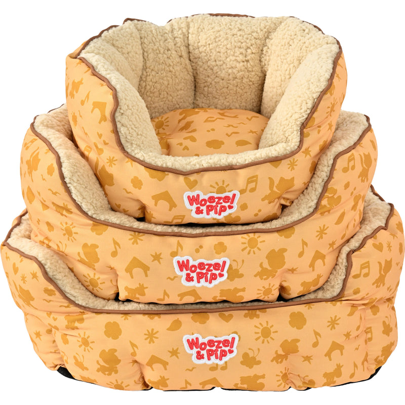 Honden/kattenmanden Woezel en Pip slaapmanden Geel