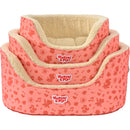 Honden/kattenmanden Woezel en Pip slaapmanden Extra hoge Woezel en Pip rand Roze