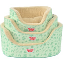 Honden/kattenmanden Woezel en Pip slaapmanden Extra hoge Woezel en Pip rand Groen