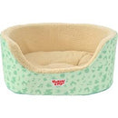 Honden/kattenmanden Woezel en Pip slaapmanden Extra hoge Woezel en Pip rand Groen