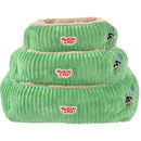 Honden/kattenmanden Woezel en Pip slaapmanden Divans Corduroy Vierkant Groen