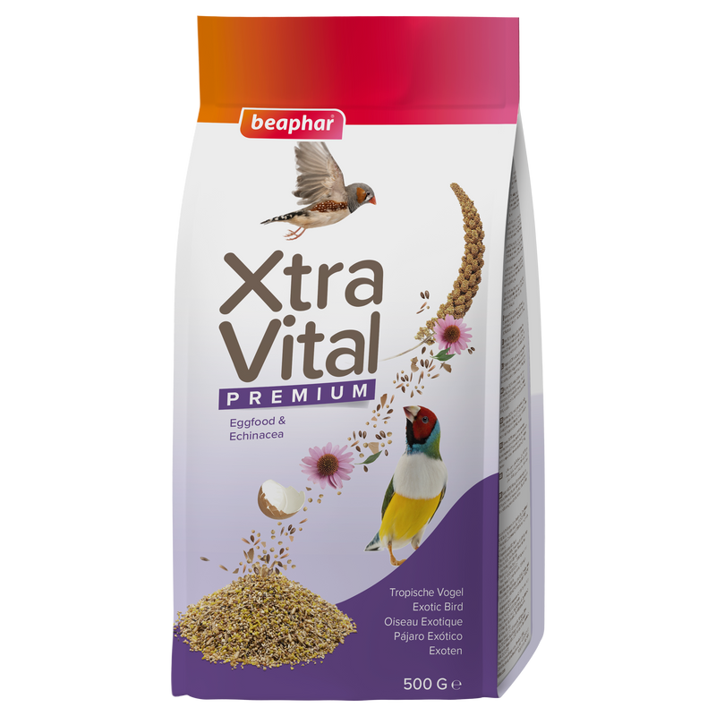 Vogelvoeding Beaphar XtraVital tropische vogel 500g