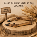 Honden snack Reeën poten met vel