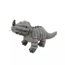 Honden speelgoed Hondenknuffels Quapas!  Neushoorn Leguaan – zoon Ricco 66 cm  vader Rooi 91 cRooi m