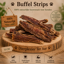 Hondensnacks Buffel Strips 100% natuurlijk  180 gram ( Zeer geschikt voor honden met huid allergieën )