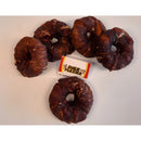 Honden snacks Mini donuts Donuts Omringd met eend