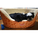 Honden/kattenmanden Woezel en Pip slaapmanden Extra hoge Woezel en Pip rand Roze