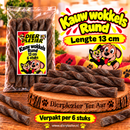 Hondensnack Zachte Kauw Wokkels Rund 13 cm 6 stuks