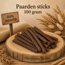 Honden snacks 100 % natuurlijk Paarden sticks 100 gram