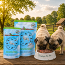 Hondenvoeding Gestoomde maaltijden  Farm Food Pouch Pens-Hart 300 Gram