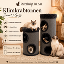 Krabpaal/Klimmeubel Boon klimtonnen sisal 2 of 3 gaats zwart/grijs