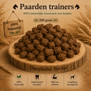 Honden Snacks  100% gedroogde paarden trainers blokjes 1 tot 1,5 cm 200 gram
