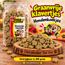 Honden koekjes lekkernijen voor de hond  snacks Dierplezier Graanvrije Klavertjes 2.5 cm