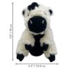 Honden speelgoed Kong Kong comfort tykes koe