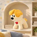 Decoratie Woezel en Pip Pip Pluche Staand+Piep Beige 30 cm