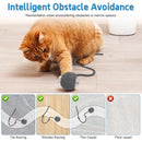 Kattenspeelgoed Interactieve kattenspeelgoedbal, slim kattenspeelgoed, elektrische kattenspeelgoedbal, onregelmatige beweging, 3 werkmodi, automatisch rollende bal voor katten en honden, 360 ° roterend automatisch speelgoed voor katten en honden.