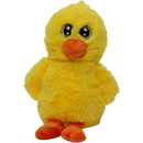 Hondenspeelgoed knuffels kuiken geel 20 cm