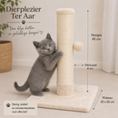Krabpaal/klimmeubel Boon Klimboom krabpaal kitten caty novo+bal+bel beige 45cm
