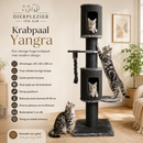 Krabpaal/Klimmeubel Boon krabpaal Yangra zwart/grijs  200cm