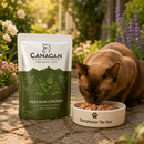 Canagan voeding Pouches maaltijden voor volwassen katten vrije uitloop Kip