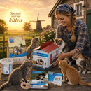 Kitten pakket Kattenvoeding kattenbrokjes CaroCroc Kitten 33/19