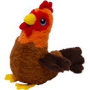 Hondenspeelgoed Zachte knuffels  haan met piep  25 cm