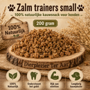 Honden Snacks 100% natuurlijke gedroogde  zalm trainers small 200 gram