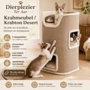Krabpaal/klimmeubel Boon Krab/Klimmeubels krabmeubel sisal 2-gaats desert 75 cm