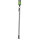 Fietsmandketting, 2mmx50cm+50cm  chroom-zwart