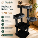 Krabpaal/klimmeubel Boon Krabpaal Kabru donker grijs 120 Cm