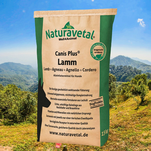 Naturavetal Canis Plus Lam