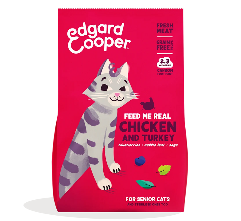 Edgard & Cooper Cat Senior Chicken And Turkey