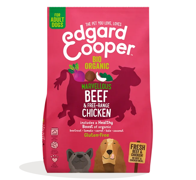 Edgard & Cooper Dog Adult Organic Beef & Free-range Chicken