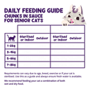 Kattenvoeding natvoer Edgard & Cooper Cat Senior Chicken And Turkey Chunks In Sauce 18 x 85 gr