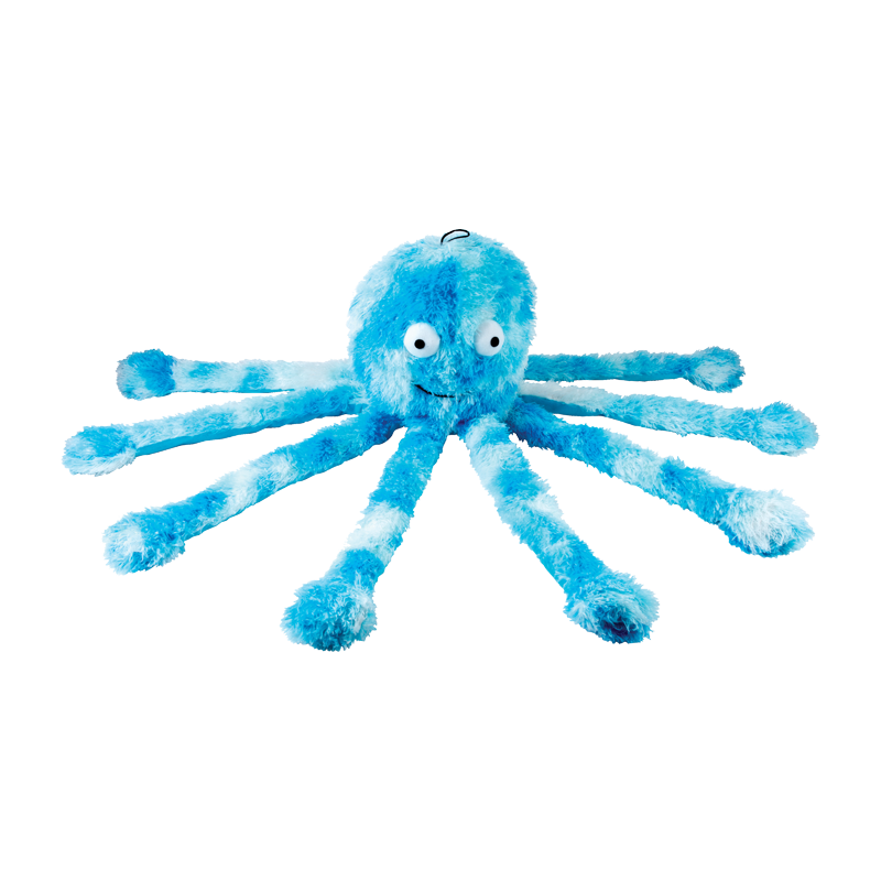 Honden speelgoed puppy Gor Reef Octopus blauw