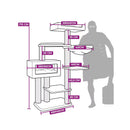 Krabmeubels/Palen Petrebels Hacienda 170