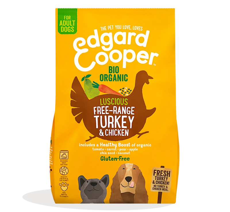 Edgard & Cooper Dog Adult Organic Free-Range Turkey & Chicken