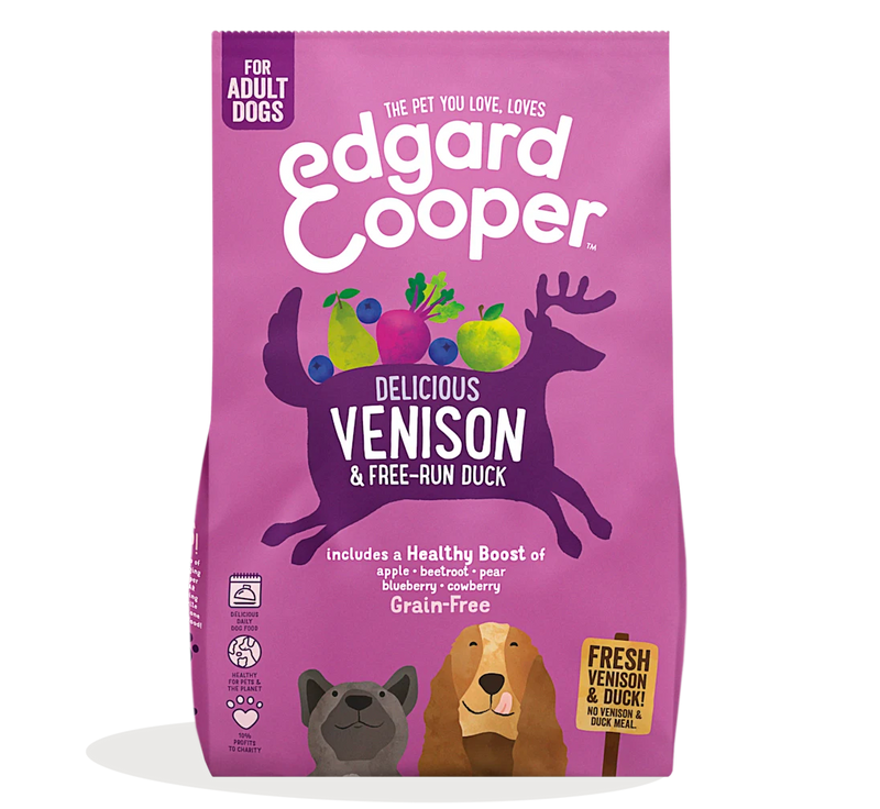 Edgard & Cooper Dog Adult Venison & Free-Run Duck